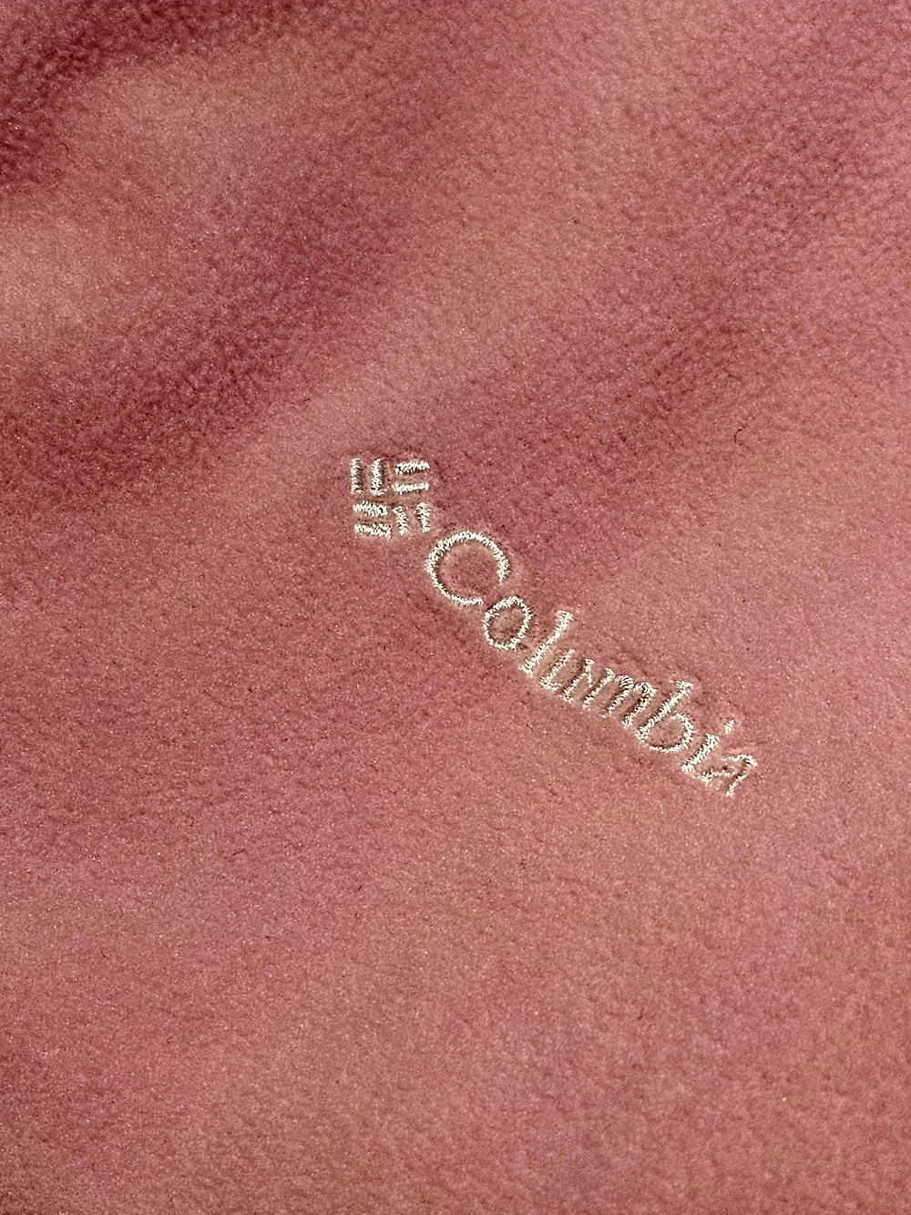 Columbia Womens Glacial Cropped II 1/2 Zip Top PINK XL NEW - Picture 6 of 7